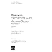 Kenmore DU3018 Vacuum manual cover