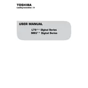 Toshiba 40L7331 TV manual cover