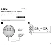 Sony RDP V20iP manual cover