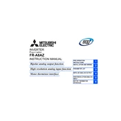 Mitsubishi Electric FR A8AZ manual cover