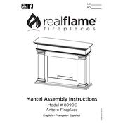 Realflame 8090 manual cover