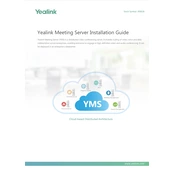 Yealink Meeting Server manual cover