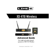 Line 6 XD-V70L Advanced manual cover