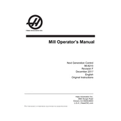 Haas Mill NGC manual cover