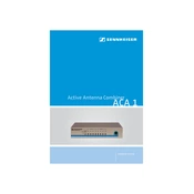 Sennheiser ACA 1 manual cover