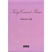 KORG C-56M manual cover