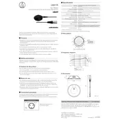 Audio-Technica U841R Microphone manual cover