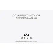 Infiniti Q70 Intouch 2019 Sedan manual cover