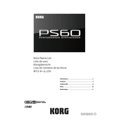 KORG PS60