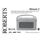 Roberts Revival iStream 3 Bluetooth 2018 manual cover