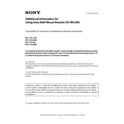 Sony SU-WL500 manual cover