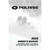 Polaris 600 Switchback Assault, 800 manual cover