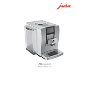 Jura Z10 Coffee Machine manual cover