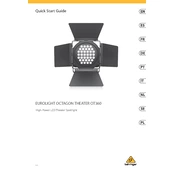 Behringer Octagon Theater OT360 manual cover