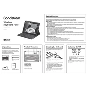 Sandstrom S10UKBF14 manual cover