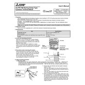 Mitsubishi Electric CL2TE 10S manual cover