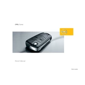 Opel Corsa 2009 manual cover