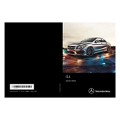 Mercedes-Benz CLA 2016 manual cover