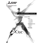 Mitsubishi Electric FX3UC Series manual cover