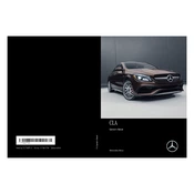 Mercedes-Benz CLA 2018 manual cover