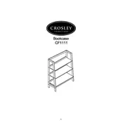 Crosley CF1111 Bookcase manual cover