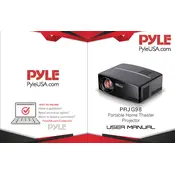 Pyle PRJG98 Projector manual cover