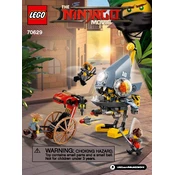 LEGO 70629 Construction Set manual cover