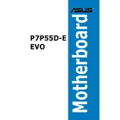 ASUS P7P55D-E EVO Motherboard manual cover