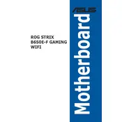 ASUS ROG STRIX B650E-F GAMING WIFI Motherboard manual cover