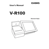 Casio V-R100 Cash Register