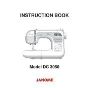 Janome DC3050 manual cover