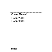 Brother FAX-2900 manual cover