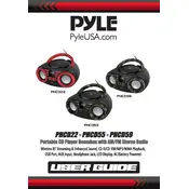 Pyle PHCD22 Radio manual cover