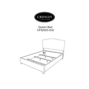 Crosley CF92005-502 Headboard manual cover