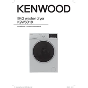 Kenwood K9W6D18 manual cover