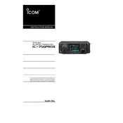 Icom IC-756PROII Transceiver manual cover