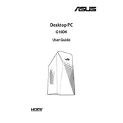 ASUS ROG Strix G10DK Computer manual cover