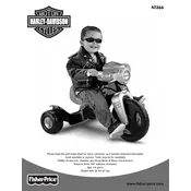 Fisher Price Mattel Harley Trike N1366 Toy manual cover