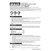 Sealey W508T.V3 Trolley manual cover