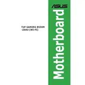 ASUS TUF GAMING B550M (WI-FI) ZAKU II EDITION Motherboard manual cover