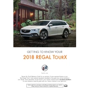 Buick Regal TourX 2018 manual cover