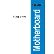 ASUS F1A75-V PRO Motherboard manual cover