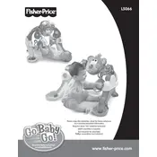 Fisher Price Mattel Kickin Bobbin Bear Gym L5066 Toy manual cover