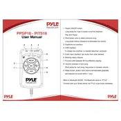 Pyle PITS18 Speaker manual cover