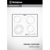 Westinghouse WHC633BC Cooktop manual cover