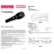 Shure PE45 Microphone manual cover