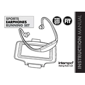 Intempo EE1181 Sports Earphones Running Set manual cover