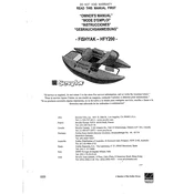 Coleman Fishyak HFY200 manual cover