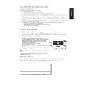 Acer Nitro XV2 XV322QUKV Monitor manual cover