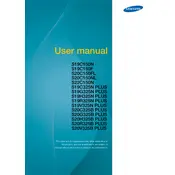 Samsung S19C150F Monitor manual cover